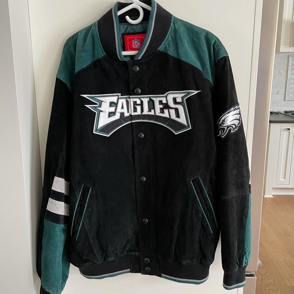 NFL Philadelphia Eagles Suede Jacket